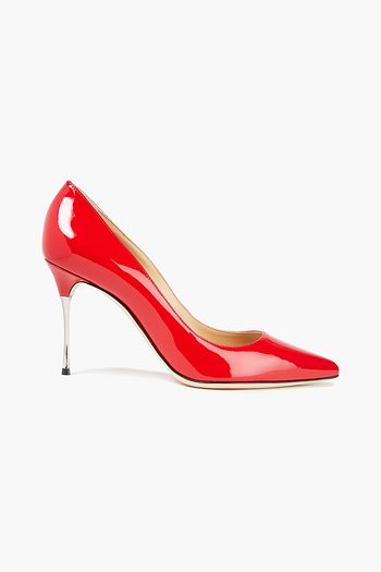 SERGIO ROSSI Patent-leather pumps