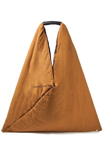MM6 MAISON MARGIELA Schultertasche aus Baumwoll-Jersey mit Print