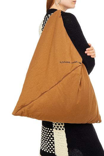 MM6 MAISON MARGIELA Schultertasche aus Baumwoll-Jersey mit Print