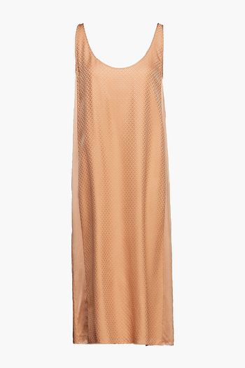 ERES Silk-satin jacquard nightdress