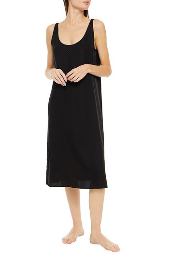ERES Silk-satin jacquard nightdress