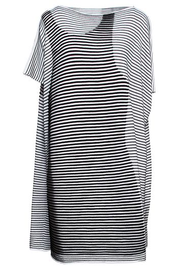 MM6 MAISON MARGIELA Minikleid aus einer Baumwollmischung mit Biesen