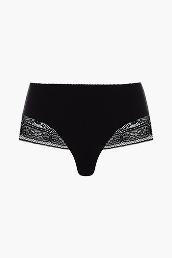 ERES Lace-trimmed stretch-jersey mid-rise briefs
