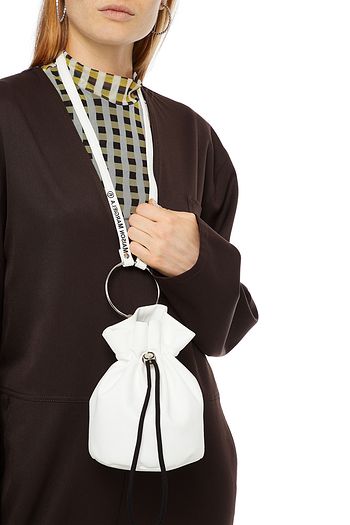 MM6 MAISON MARGIELA Beuteltasche aus Velourslederimitat