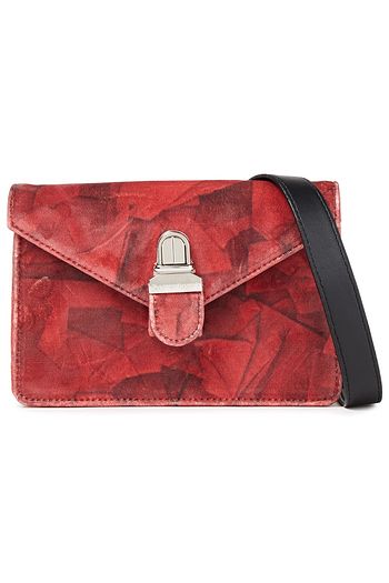 MM6 MAISON MARGIELA Schultertasche aus Samt mit Print