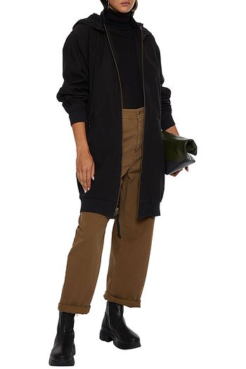 MR & MRS ITALY Cotton-blend canvas hooded parka