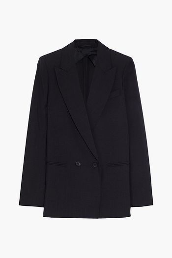 MAX MARA Edoardo double-breasted mohair and silk-blend blazer