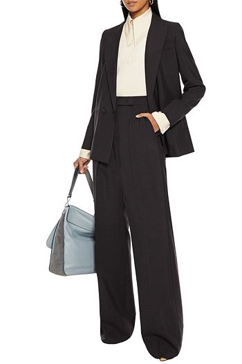 MAX MARA Edoardo double-breasted mohair and silk-blend blazer