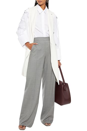 MAX MARA Elio wool-twill wide-leg pants
