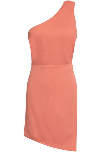 MICHELLE MASON One-shoulder stretch-crepe mini dress