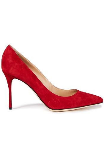 SERGIO ROSSI Pumps aus Veloursleder