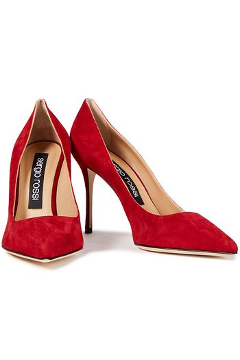 SERGIO ROSSI Pumps aus Veloursleder