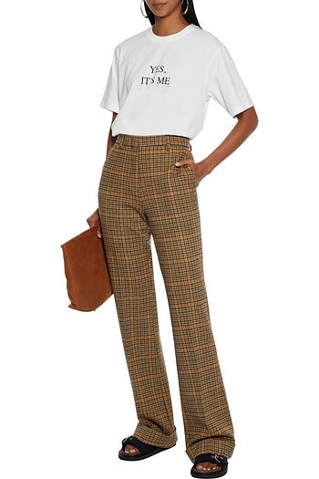 VICTORIA, VICTORIA BECKHAM Printed cotton-jersey T-shirt