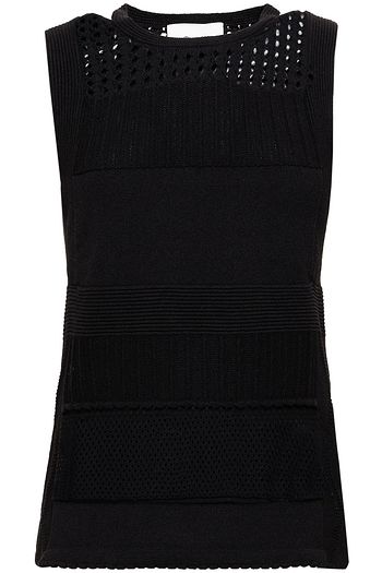 3.1 PHILLIP LIM Pointelle-knit top