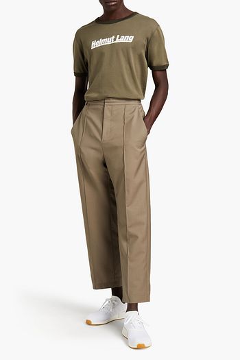 HELMUT LANG Printed cotton-jersey T-shirt
