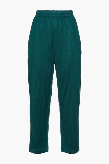 MM6 MAISON MARGIELA Cropped Track Pants aus Frottee aus einer Baumwollmischung