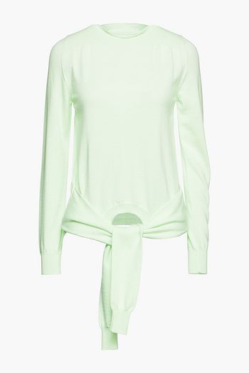 MM6 MAISON MARGIELA Wollpullover mit Knotendetail