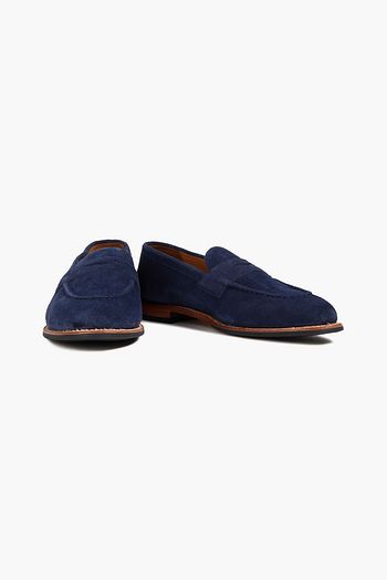 GRENSON Lloyd Pennyloafers aus Veloursleder