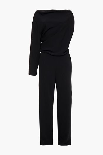 MM6 MAISON MARGIELA Jumpsuit aus Crêpe mit asymmetrischer Schulterpartie