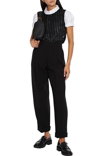 MAX MARA Asia sequined chiffon top