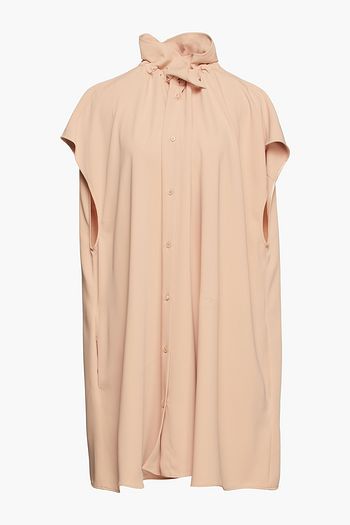 MM6 MAISON MARGIELA Gerafftes Oversized-Kleid aus Crêpe