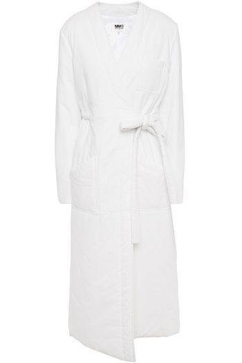 MM6 MAISON MARGIELA Belted cotton coat