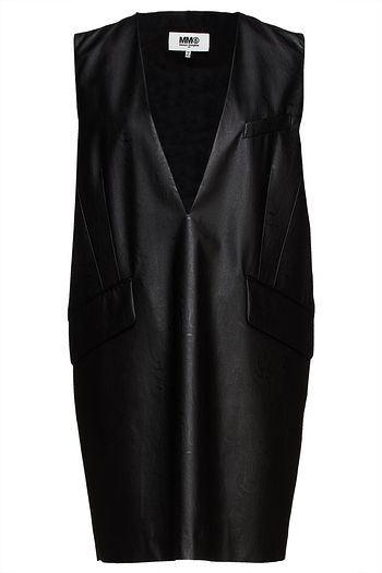 MM6 MAISON MARGIELA Faux leather dress