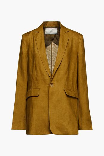 ASCENO The Azores linen blazer