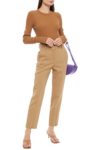 MM6 MAISON MARGIELA Cropped Hose mit geradem Bein aus Twill
