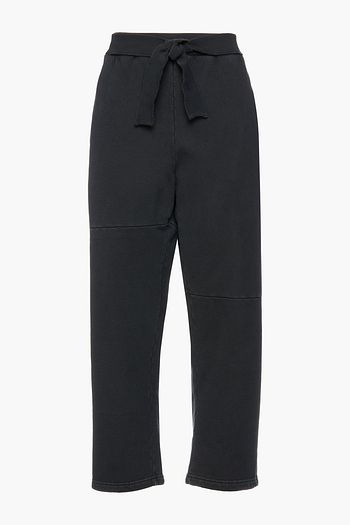 MM6 MAISON MARGIELA Hose mit geradem Bein aus Baumwollfrottee