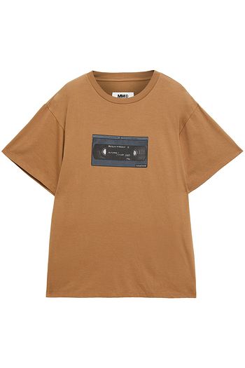 MM6 MAISON MARGIELA T-Shirt aus Baumwoll-Jersey mit Print