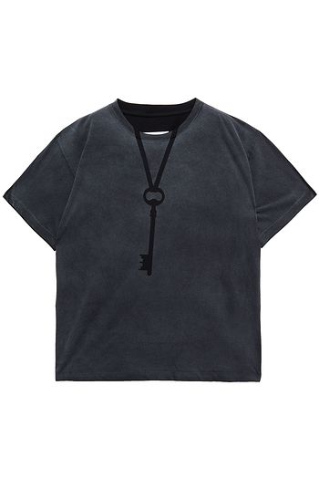 MM6 MAISON MARGIELA T-Shirt aus Baumwoll-Jersey mit Print
