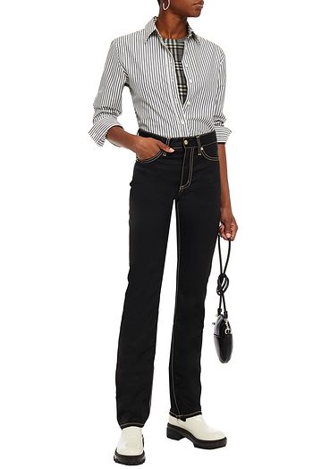 EYTYS Cypress mid-rise straight-leg jeans