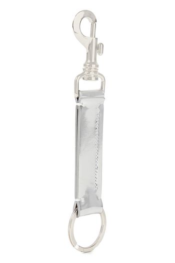 MM6 MAISON MARGIELA Metallic leather keychain