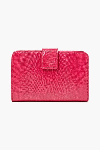 SERGIO ROSSI Glittered karung wallet