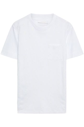 CHLOÉ Embroidered cotton-jersey T-shirt