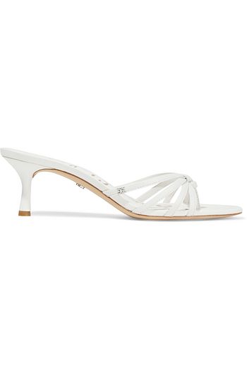 SAM EDELMAN Jedda knotted leather mules