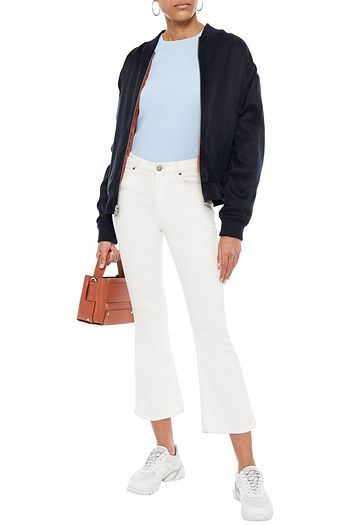 J BRAND Marlo reversible twill bomber jacket