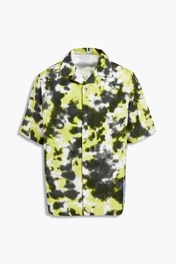 MCQ ALEXANDER MCQUEEN Tie-dyed cotton-poplin shirt
