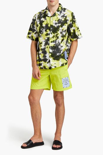 MCQ ALEXANDER MCQUEEN Tie-dyed cotton-poplin shirt