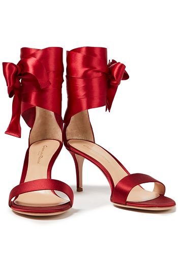 GIANVITO ROSSI Satin sandals