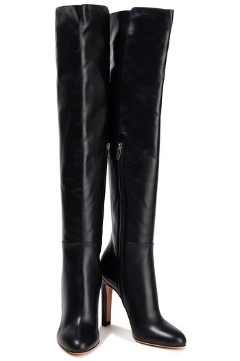 GIANVITO ROSSI Leather over-the-knee boots