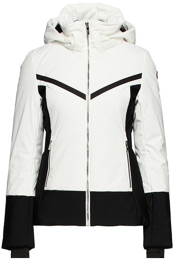 FUSALP Lupita two-tone shell hooded ski jacket