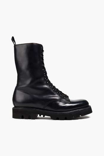 GRENSON Leather combat boots