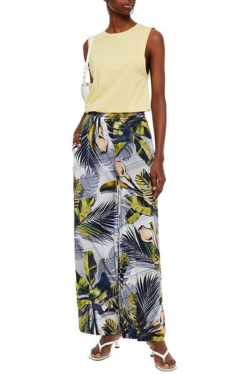 JETS AUSTRALIA BY JESSIKA ALLEN Hose mit weitem Bein aus Webstoff mit Print