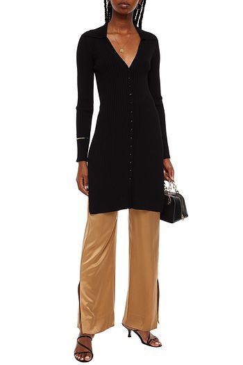 NICHOLAS Jasmin ribbed-knit top