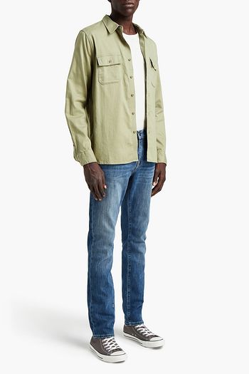 FRAME Cotton-twill overshirt