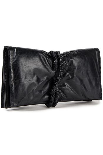 BOTTEGA VENETA Textured-leather pouch
