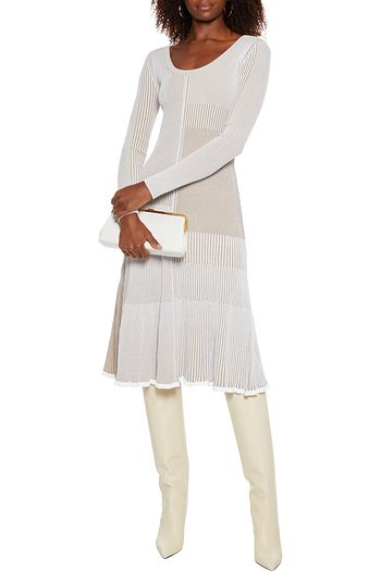 PROENZA SCHOULER Ribbed-knit midi dress