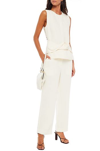 3.1 PHILLIP LIM Cropped crepe straight-leg pants